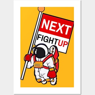 NextFightUp Astronaut Posters and Art